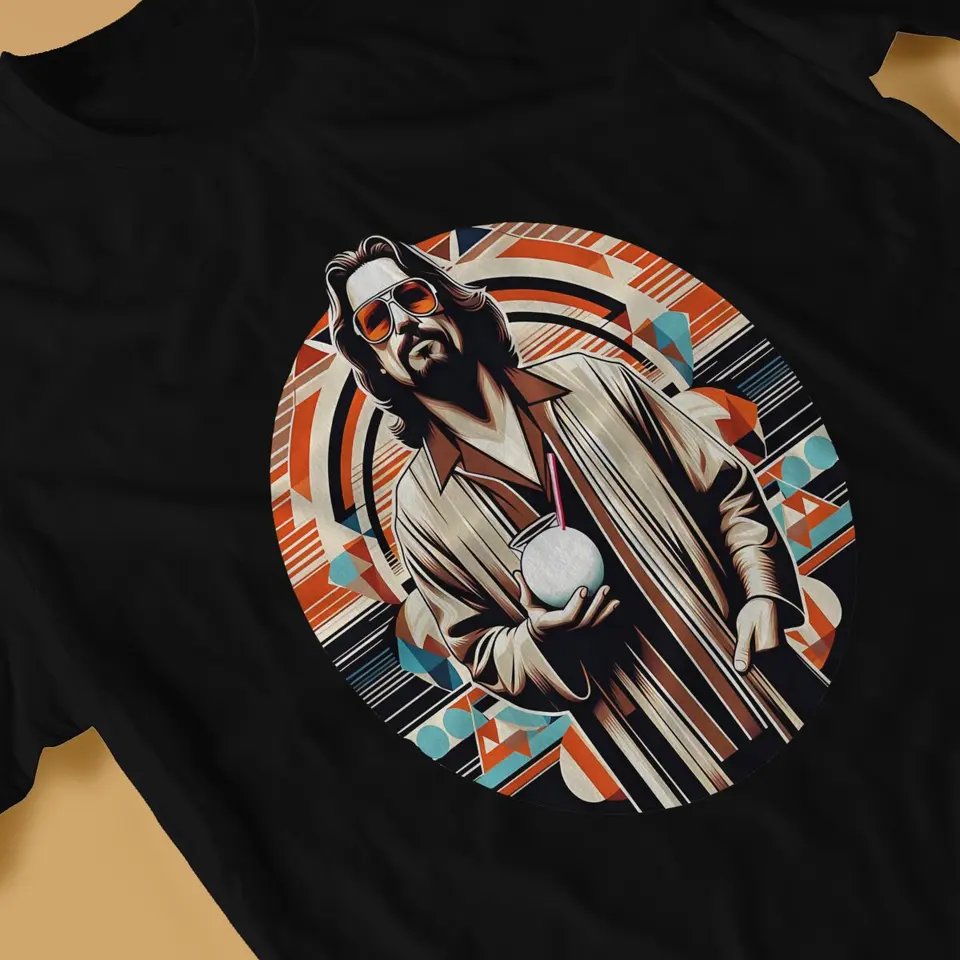 Buy The Big Lebowski, The Dude, Movies, Cult Classic, Bowling, Great Gift, Films, The Jesus, Jeff Bridges, Walter, Unisex Classic T-shirt Online In India - Foto 9