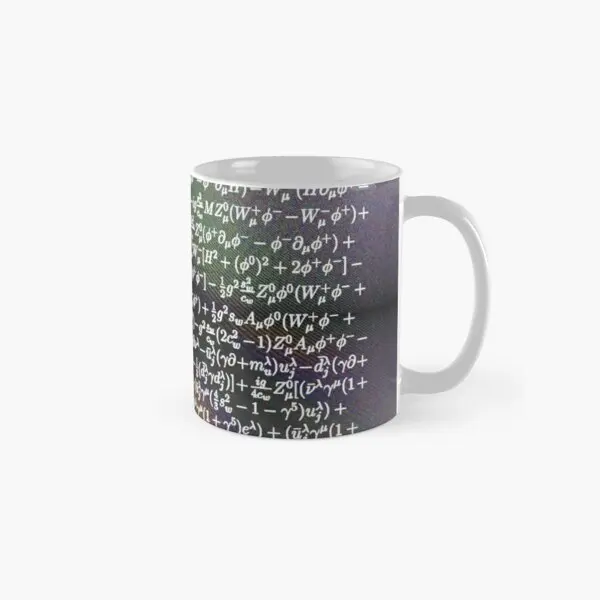 

Standard Model Lagrangian Classic Mug Design Cup Printed Gifts Coffee Simple Drinkware Handle Round Photo Tea Image Picture