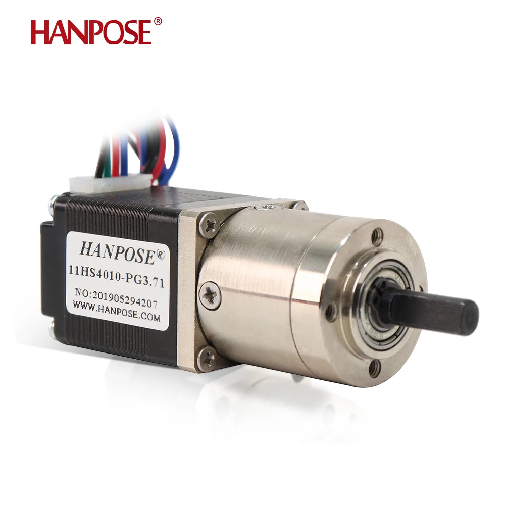 NEMA17 11HS4010-PG3.71 1.0A 4.0V 고토크 고속 플래니터리 기어 감속 스테퍼 모터, 공장 직판