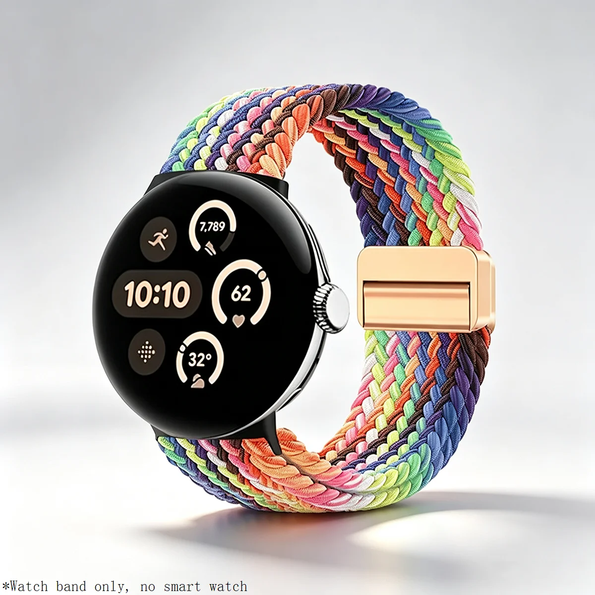 Soft Nylon Sport Bracelet for Google Pixel Watch - Unisex 41mm Strap