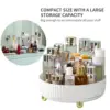 1PCS Cosmetic Perfume Organizer, 360° Rotating Cosmetic Organizer, Large Capacity Cosmetic Organizer for Living Room Bedroom. 3
