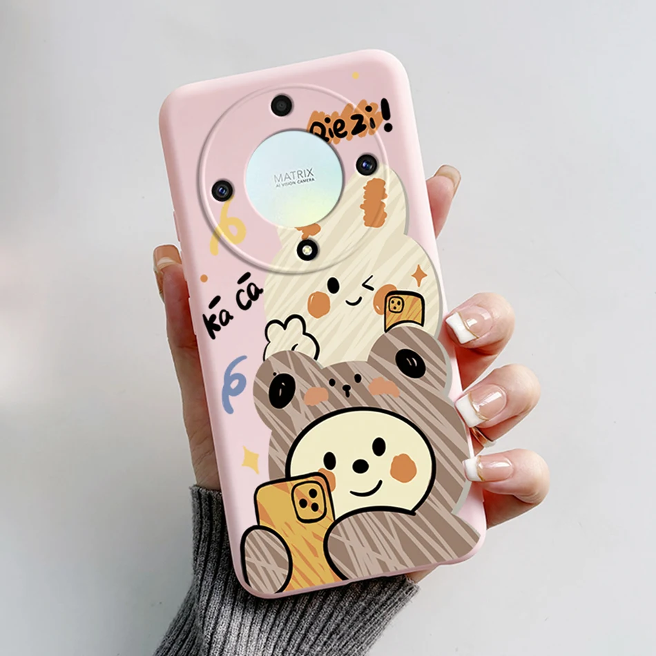 Astronaut Soft Shockproof Silicone TPU Phone Back Cover - Enhanced Protection for Honor Magic 5 Lite 5G