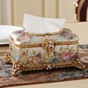 Luxury Tissue Box Fashion Elegant Household living Room Desktop Towel Napkin Tissue Holder 1