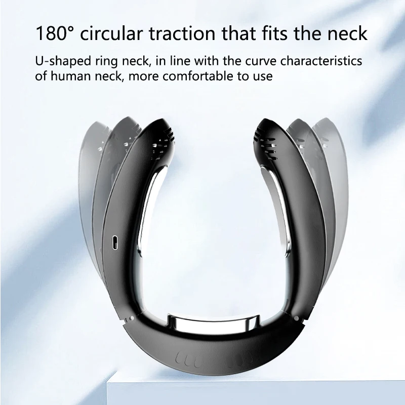 New Design Portable Hanging Personal Mini Neck Mounted Air Conditioner Neck Fans Cooler and Heater