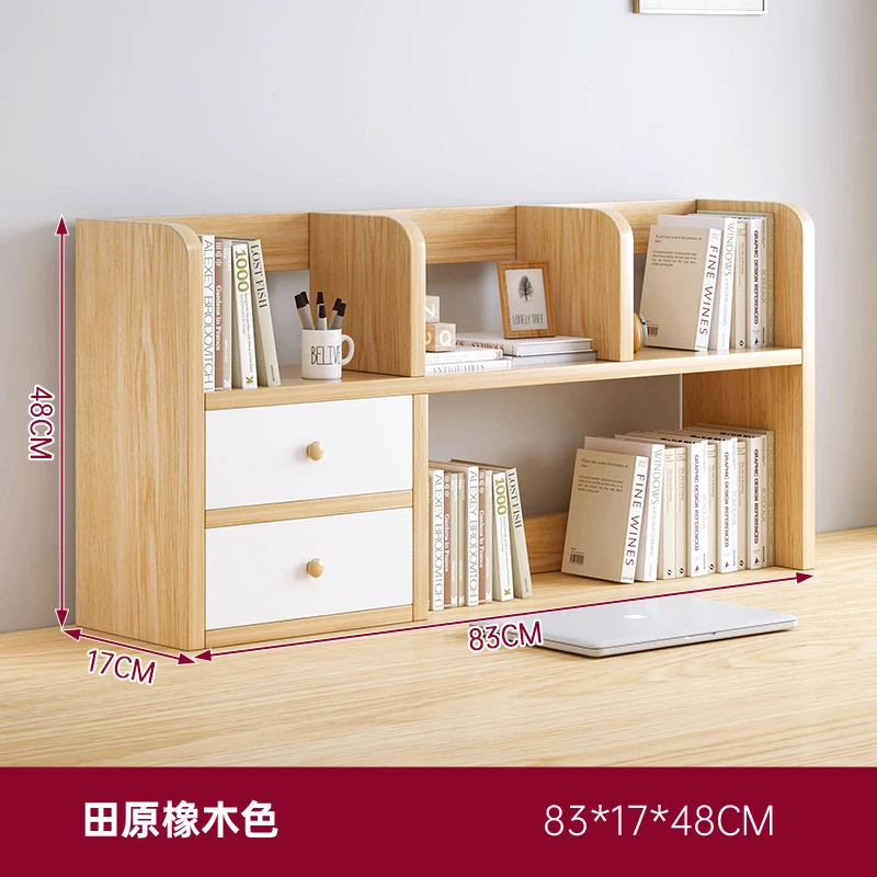 Simple Desk Storage Shelves, Small Bookshelves on The Table, Multi-storey  Storage, Office Solid Wood Pole, Partitions, Multi-fun - AliExpress