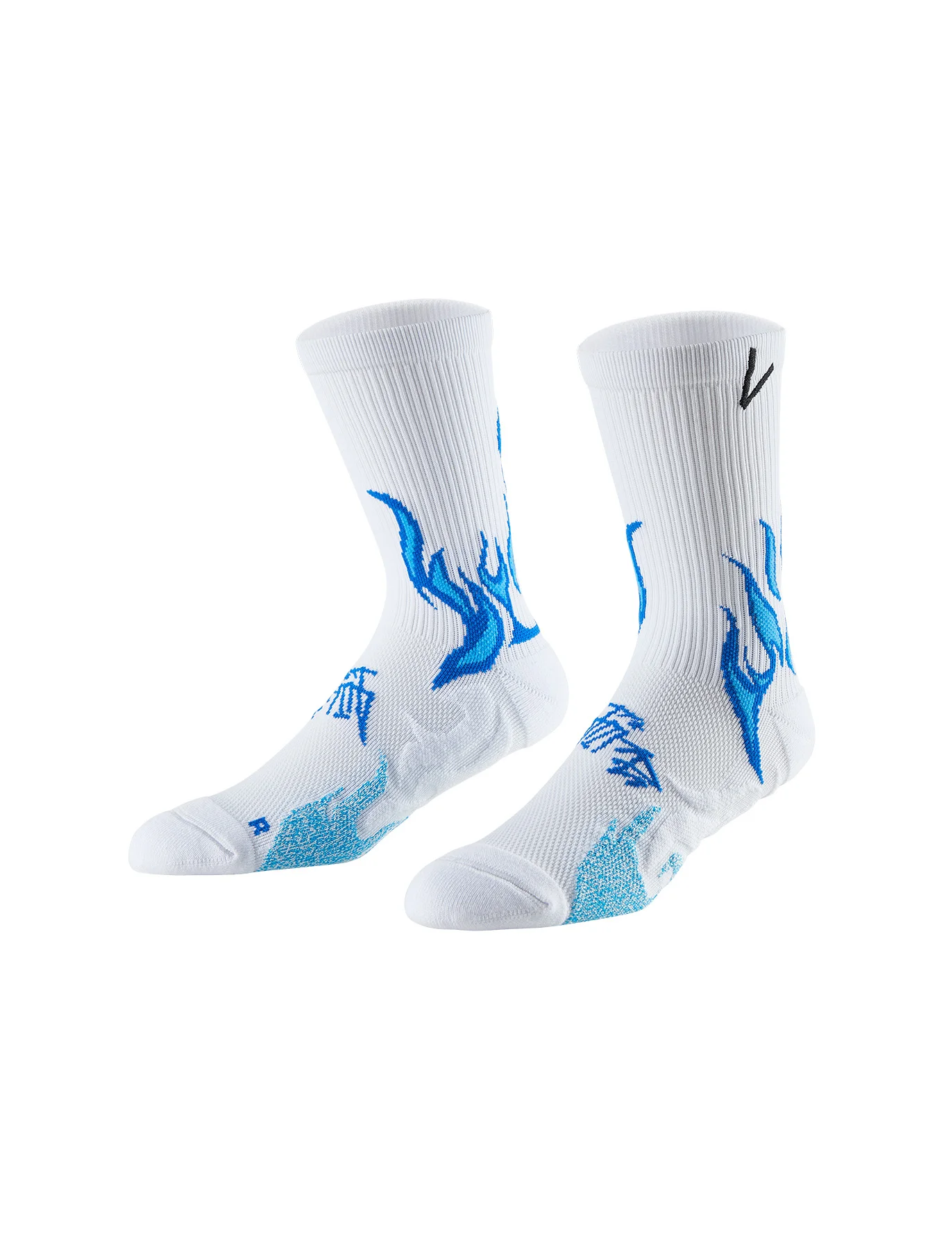 Fire Pattern Running Socks 11