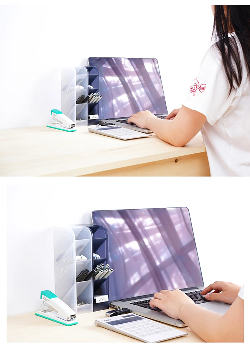 Desk Organizer Oblique Insertion Type Stand for Pen and Cosmetics