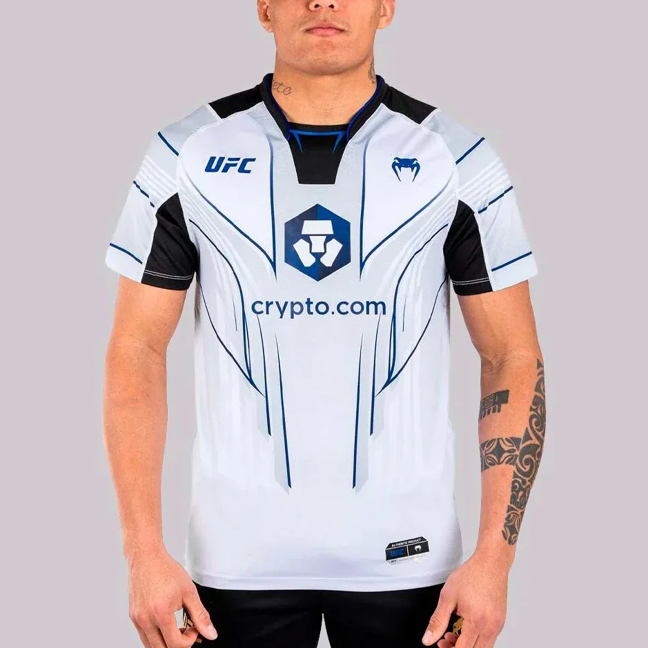 

Summer Running T-shirt Breathable Sportswear Fighting Fans 3D Printed Men's Outdoor Casual Short-sleeved Top