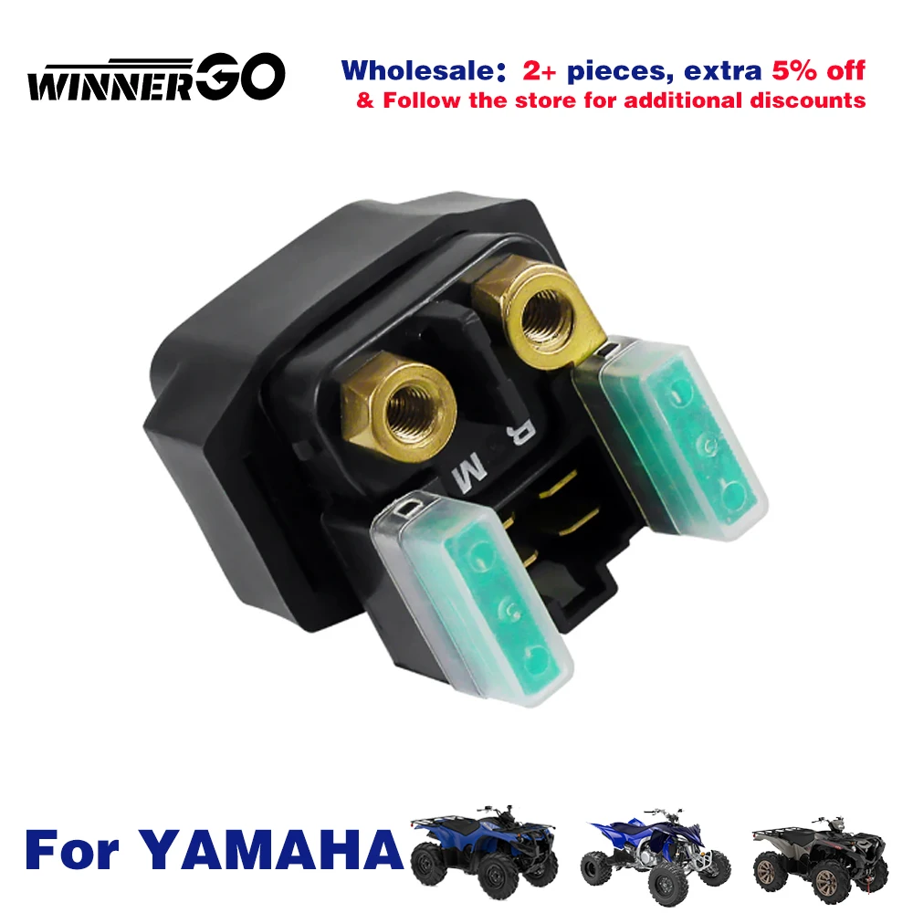Yingshop Relé Solenoide Yamaha Grizzly Kodiak Moto-4 Raptor | Meses Sin