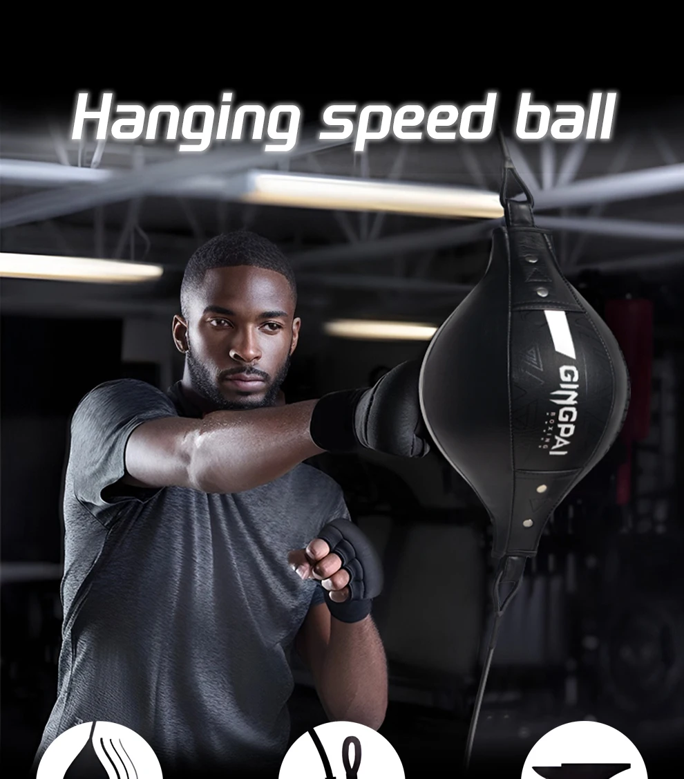 Boxen Pendel Training Sandsack Dodge Reflex Ball Home Gym Hängen Boxen Speed Ball Training Reaktion Geschwindigkeit Sandsack – Detail 1
