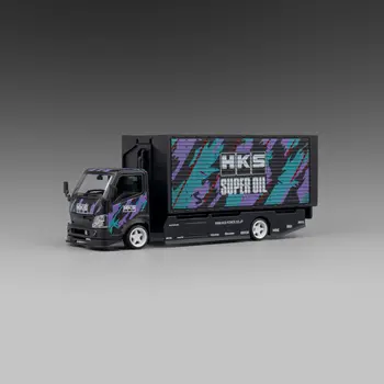 맞춤형 갈매기 윙 트럭 HKS 다이캐스트 모델 자동차, ** 사전 주문 ** MicroTurbo MT 1:64 300 시리즈