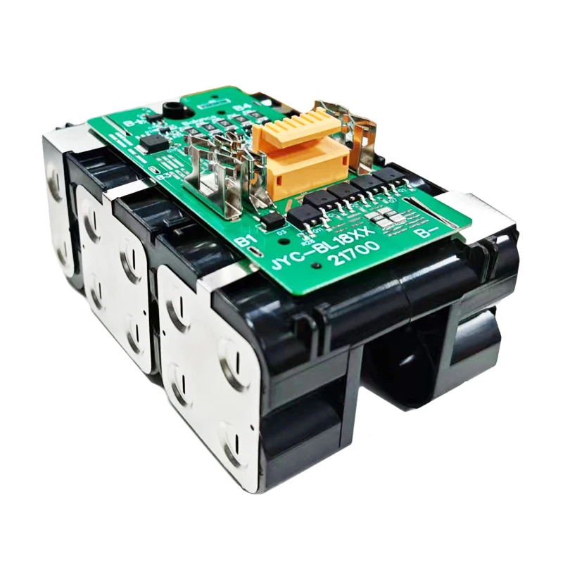 BL1880 MAKITA 18V 리튬 이온 배터리 케이스 BMS PCBA 밸런스 충전 회로 기판 21700 리튬 배터리 박스 BL1830 하우징
