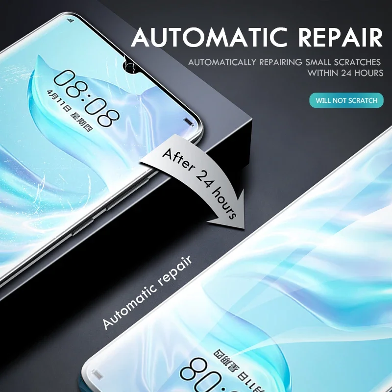 2PCS Hydrogel Film Screen Protector - Ultra Clear and Durable Protection