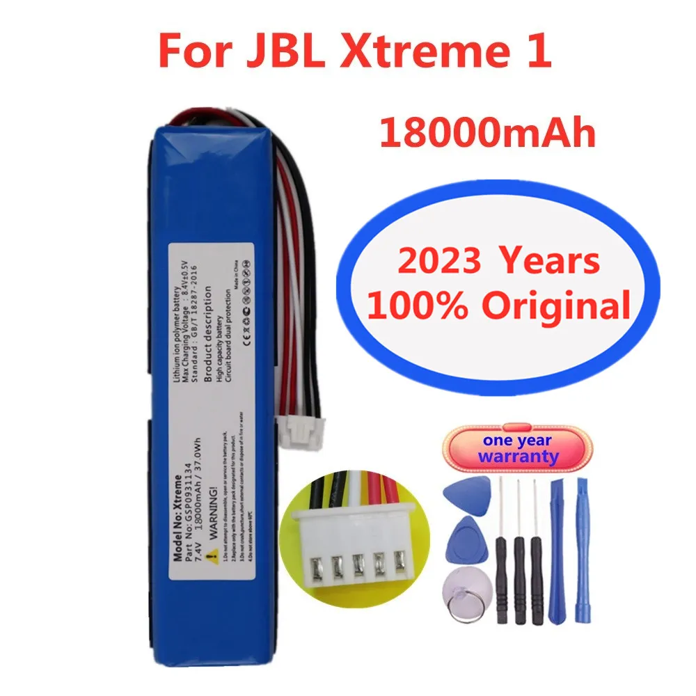 

100% Original Speaker Rechargable Battery 18000mAh GSP0931134 For JBL Xtreme 1 Xtreme1 Wireless Bluetooth Loudspeaker Batteries