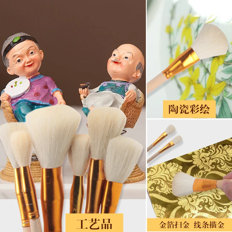 Artist Paint Brushes Set Wool Hair Watercolor Acrylic Oil Painting Brush Kids Gift Supplies 10/20/30Pcs/set painting brushes