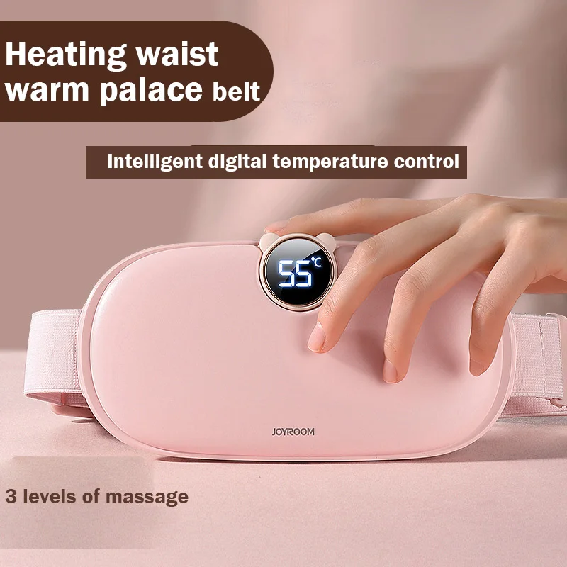 

Smart Warm Palace Belt Menstrual Heating Pad Electric Waist Hot Compress Body Massager Back Abdominal Colic Period Pain Relief