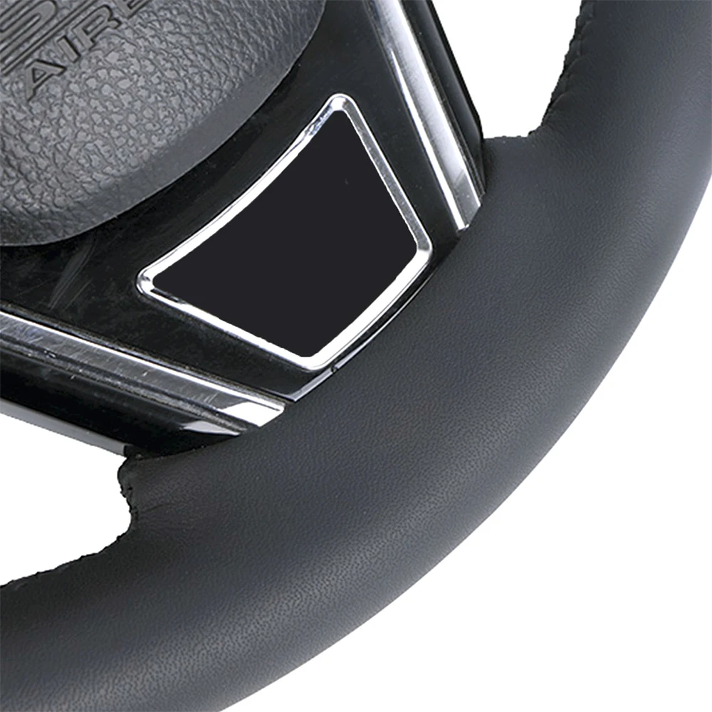 Customized Car Steering Wheel Braiding Cover - Premium Leather Wrap Accessory