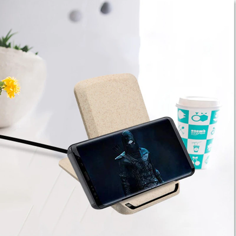 Artizer WS1010 Wheat Straw Wireless Charger fold-able 10W 15W fast charging - ANKUX Tech Co., Ltd