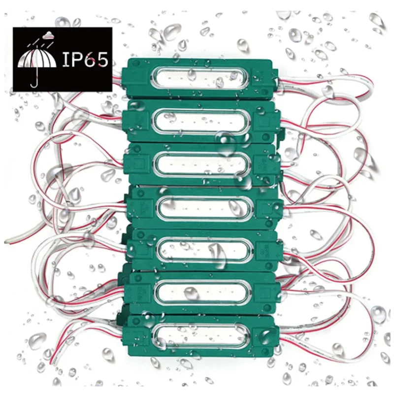 LED Modules LED Module LED Light DV12V 2W Storefront Window Led Injection IP65 Waterproof Led Module COB Light Advertising Light 20pcs