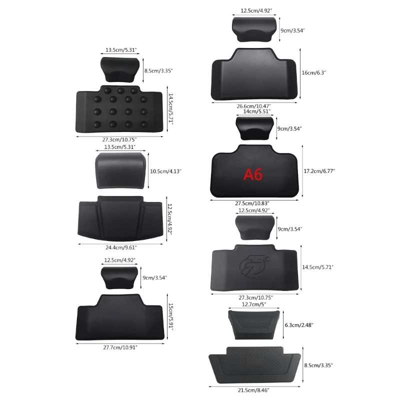 Motorcycle Trunk Pad Rear Passenger Cushion Top Backrest Cushion H9EE