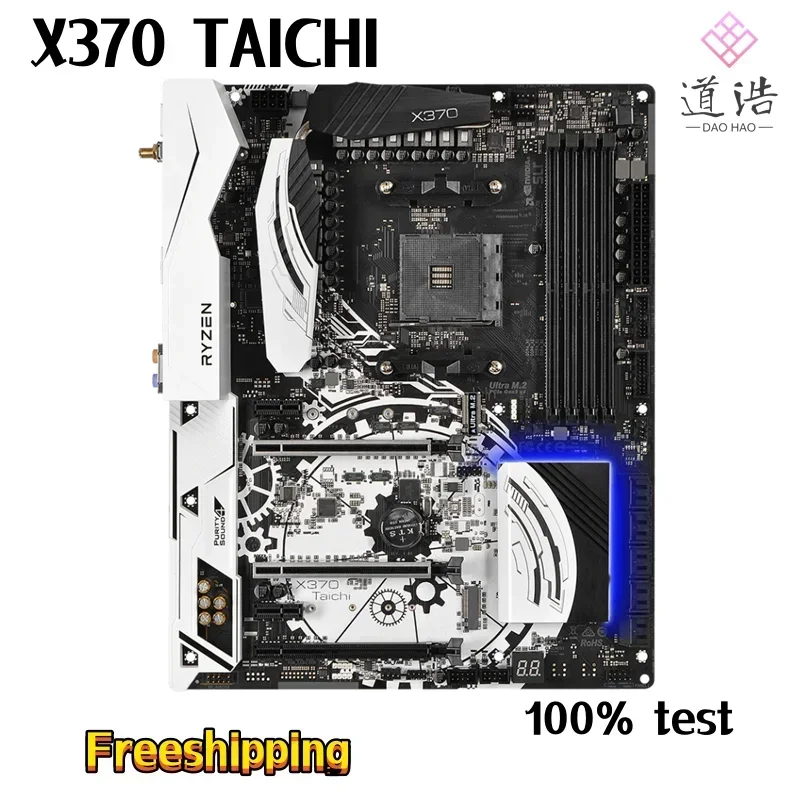For Asrock X370 TAICHI Motherboard 64GB PCI-E3.0 M.2 Socket AM4 DDR4 ATX X370 Mainboard 4 For Asrock X370 TAICHI Motherboard 64GB PCI-E3.0 M.2 Socket AM4 DDR4 ATX X370 Mainboard - Image 2