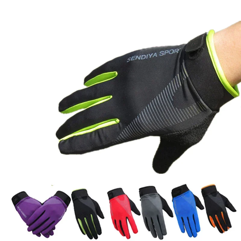 

Unisex Touchscreen Gloves Outdoor Breathable Thermal Cycling Gloves Full Finger Bicycle Hiking Motorcycle Sport Gloves