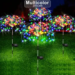Solar Fireworks Lights - Outdoor Holiday & Event Decoration - 420LED 8MODES (Colorful)