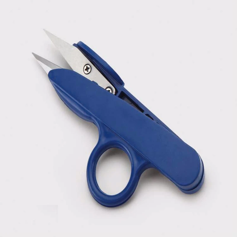 Sewing scissors Sewing supplies Eagle Yarn Scissors Household Sewing Matching Thread Cutting Cross Special U-shaped Plastic Handle