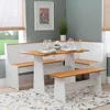 Kitchen Set, White, Five Piece Kitchen Dinings, Dining Room Sets 1
