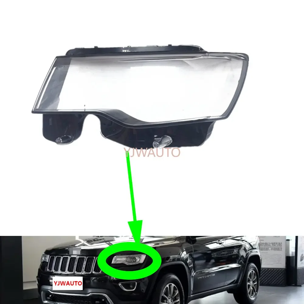 グランドチェロキー　後期　スモークレンズ ヘッドライト 左側 グランドチェロキー 後期 スモークレンズ ヘッドライト 左側