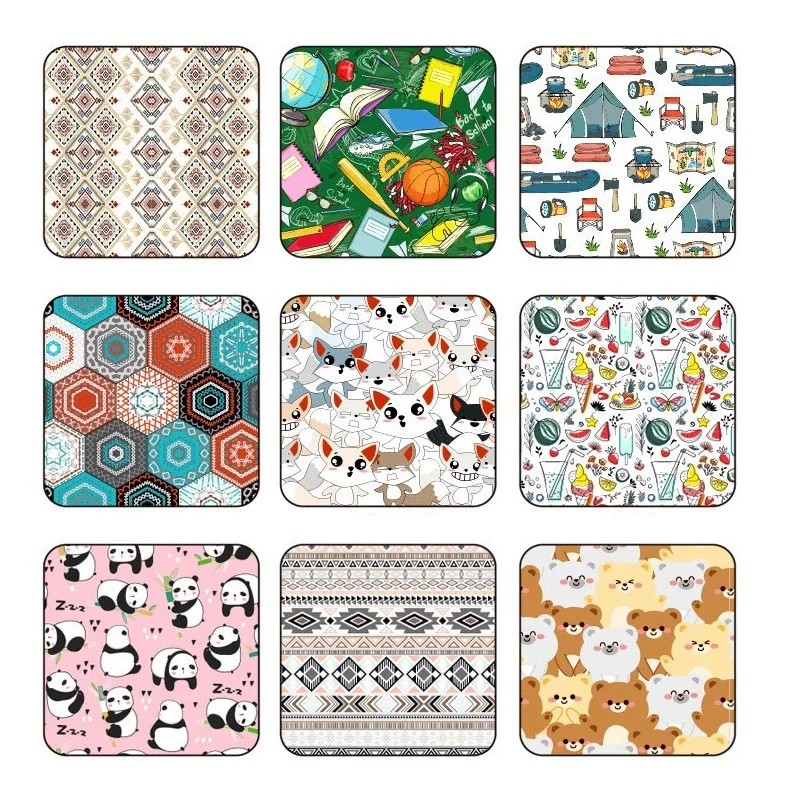 Outdoor Waterproof Camping Mat Thickened Printed Picnic Mat Tent Moisture-proof Pad Beach Blanket Baby Crawling Mat Multi Size 6