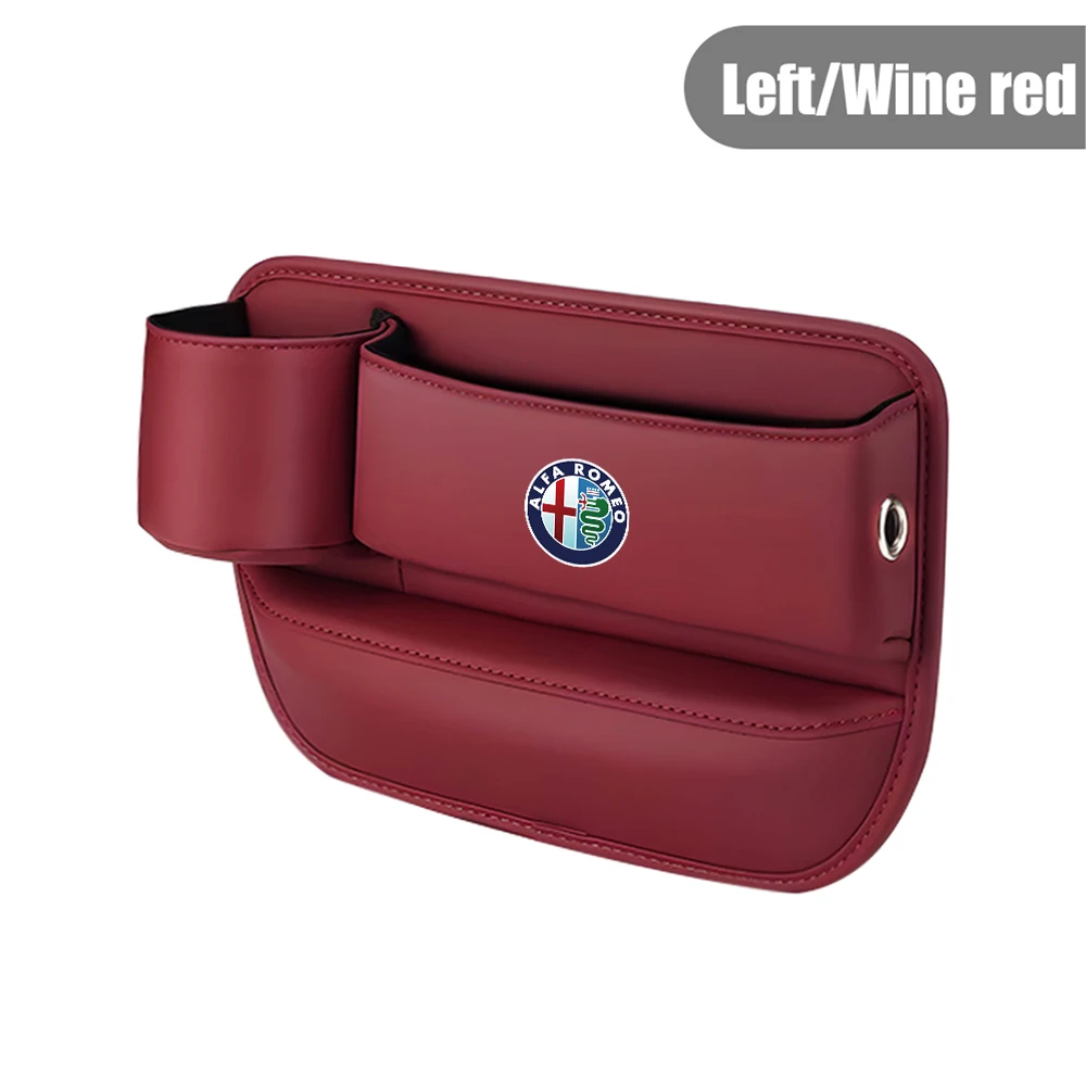 Enhanced Car Seat Gap Storage Organizer with Cup Holder
