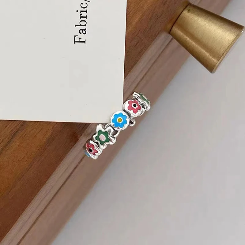 패션  불규칙한 맞춤 반지 반짝 이는 손가락 반지 여성을위한 파티 선물 파인 쥬얼리