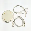 3Pcs White Round