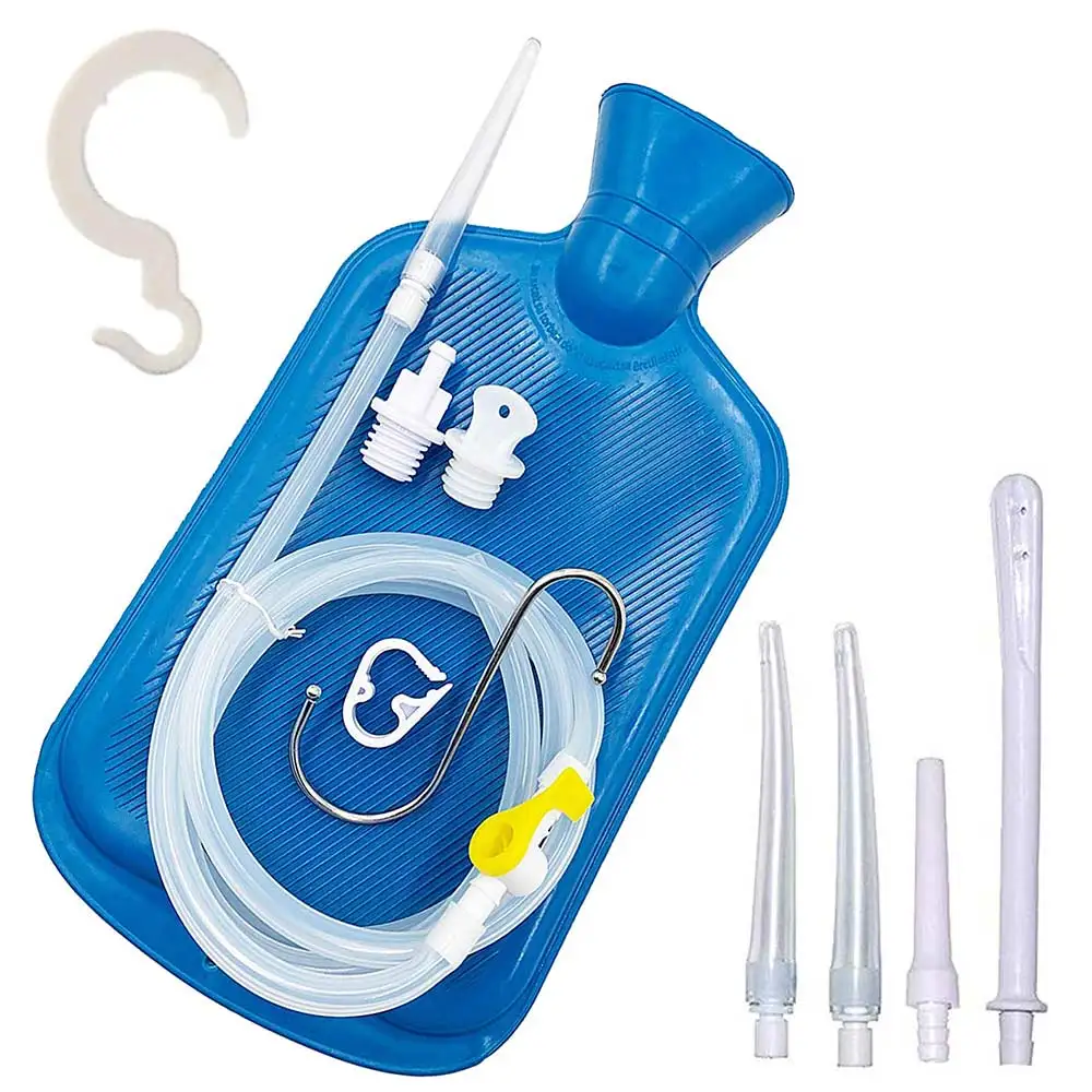Bidet Shower Bathroom Accessories Enema Bulb Coffee Enema Bag Kit 2L