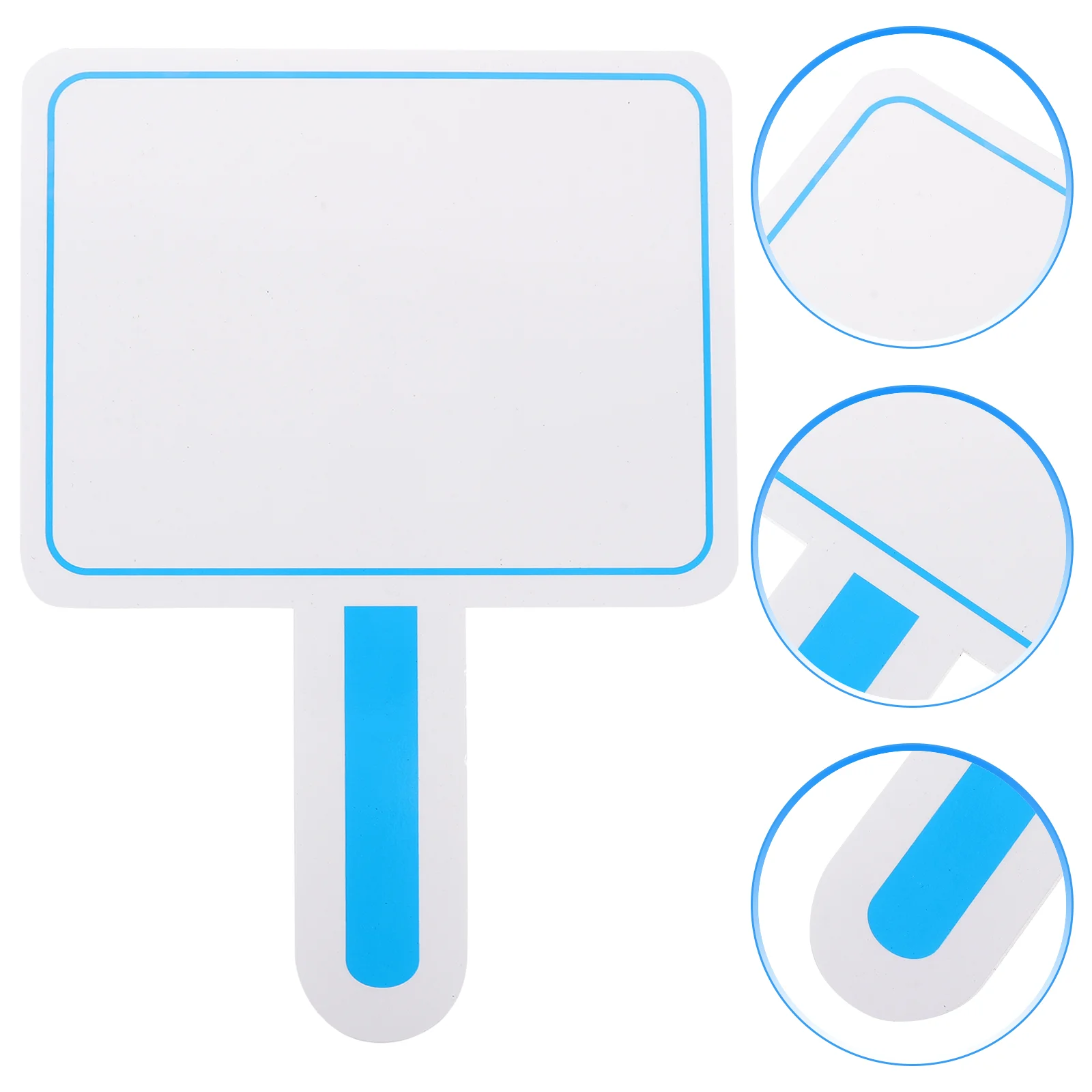 White Board Handheld Whiteboard Dry Erase Paddle Dry Erase Paddle Erasable Hand Scoreboard