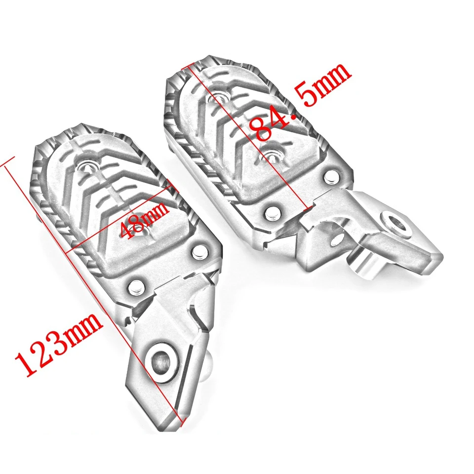 Poggiapiedi In Alluminio Per BMW R1250GS / R1200GS Adventure - Maggiore Grip E Controllo, 2020-2023 - Foto 5