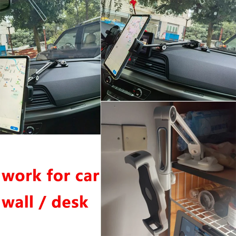 Suporte do Telefone Tablet Ventosa Suporte de Carro Suporte de 360 Graus de Montagem para Ipad Mini ar Pro 4.7 12.9 Xiaomi Redmi Almofada de Escrita Mipad - Imagem 6