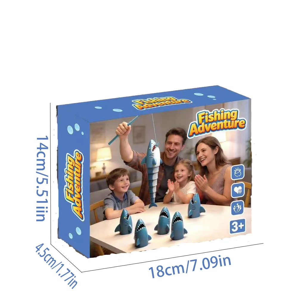 낚시 전투 게임, 멀티플레이어 어린이 테이블탑 장난감, 스트레스 해소를 위한 가족 인터랙티브 퍼즐 파티
