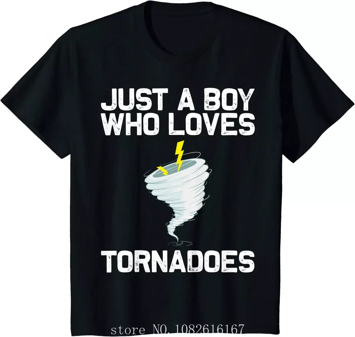 Casual Cotton Daily Four Seasons Funny Tornado Gift For Boys Kids Hurricane Weather Chaser T-Shirt Da Uomo T-Shirt Oversize Redtube