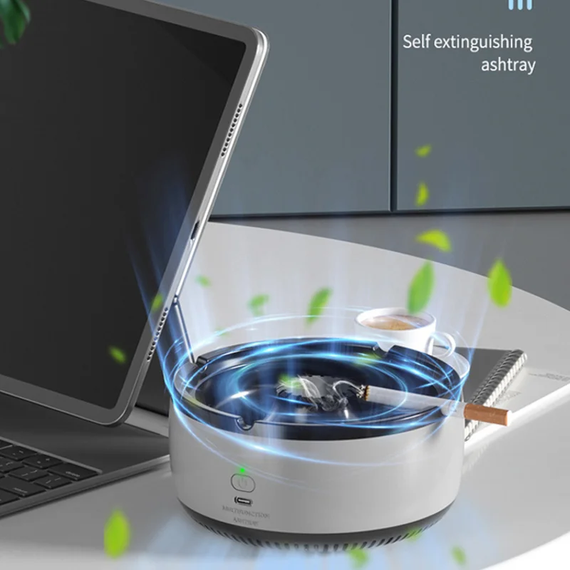 Xiaomi Rechargeable Ashtray Air Purifier Home Living Room Office Car Smoking Tank Removes Secondhand Smoke and Removes Smog Odor 5