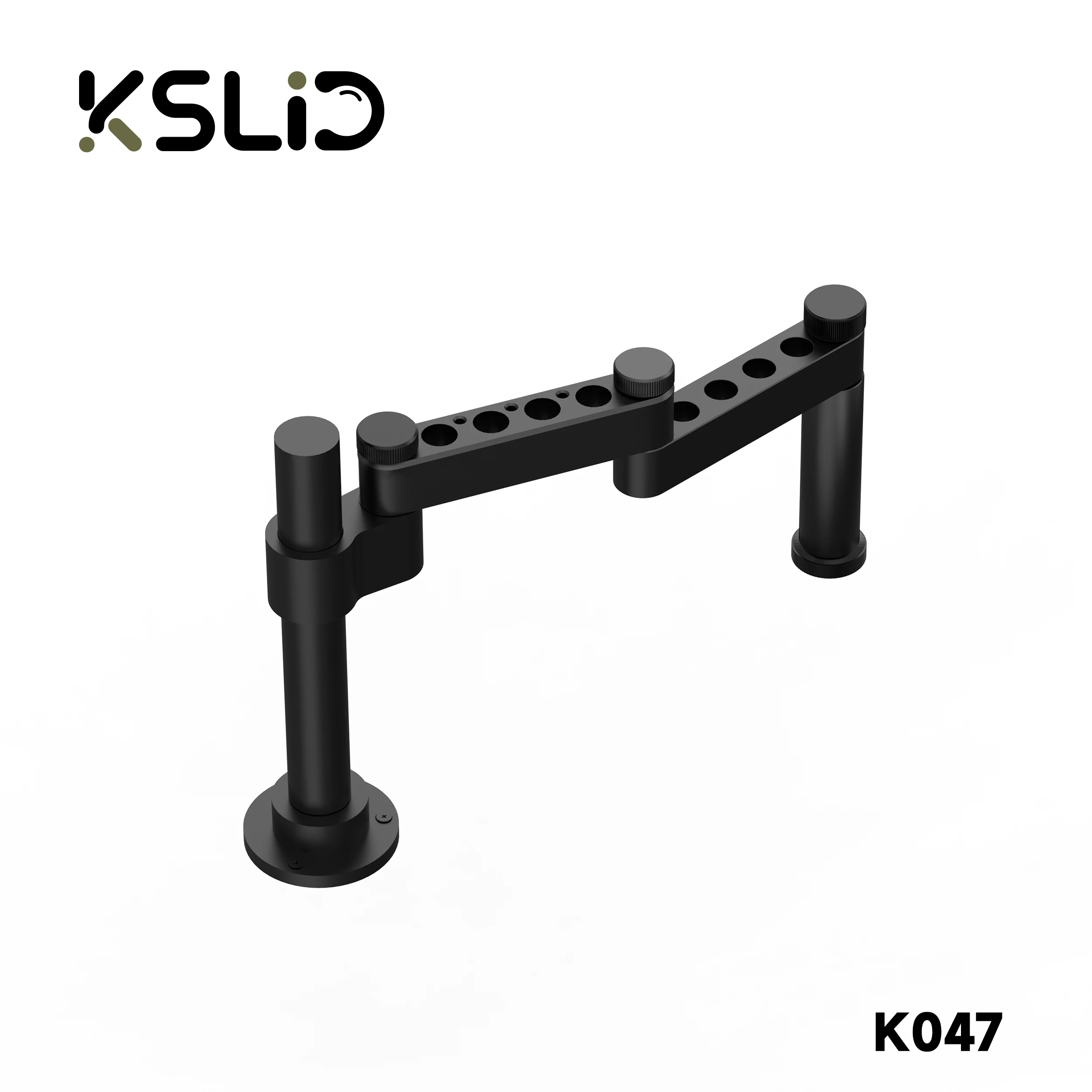 KSLID Adjustable 360&deg; Rotating Microscope Stand Folding Swing Arm for Mobile Phone Repair Microscope Swing Arm Bracket Tool