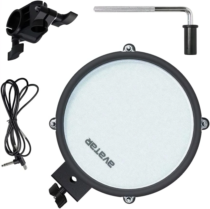 10inch Avatar Dual zone Snare Tom Mesh Drum Pad for Electronic Drum Set With Clamp Cable