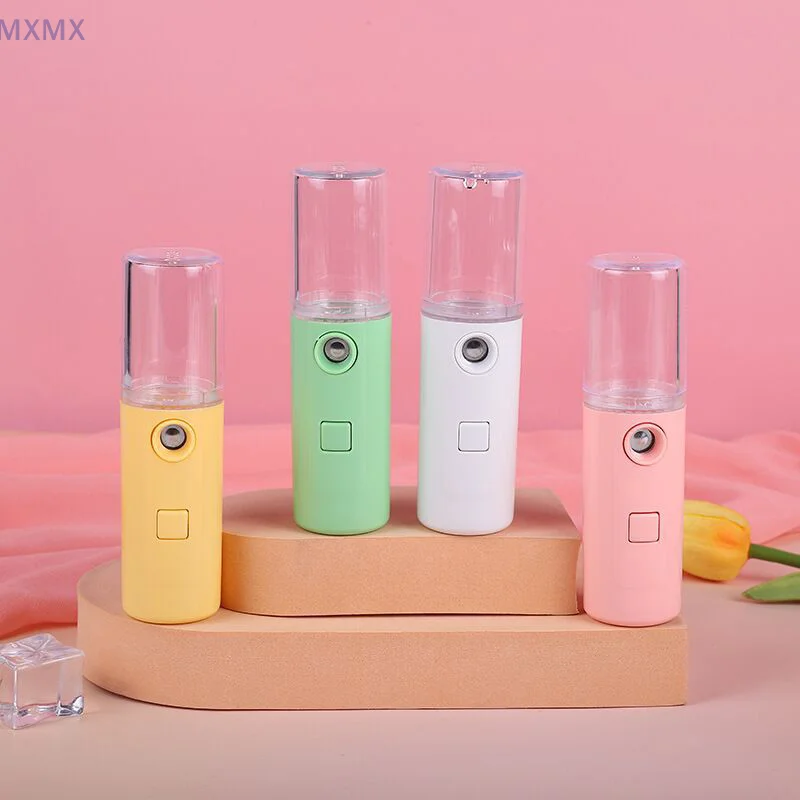 30ML Mini Nano Mist Facial Sprayer Humidifier USB Rechargeable Nebulizer Portable Face Moisturizing Machine Skin Care Tools