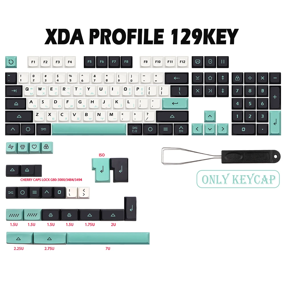 chave geoma keycap pbt xda keycaps para teclado mecânico gmk chave tampa divisão barra de espaço