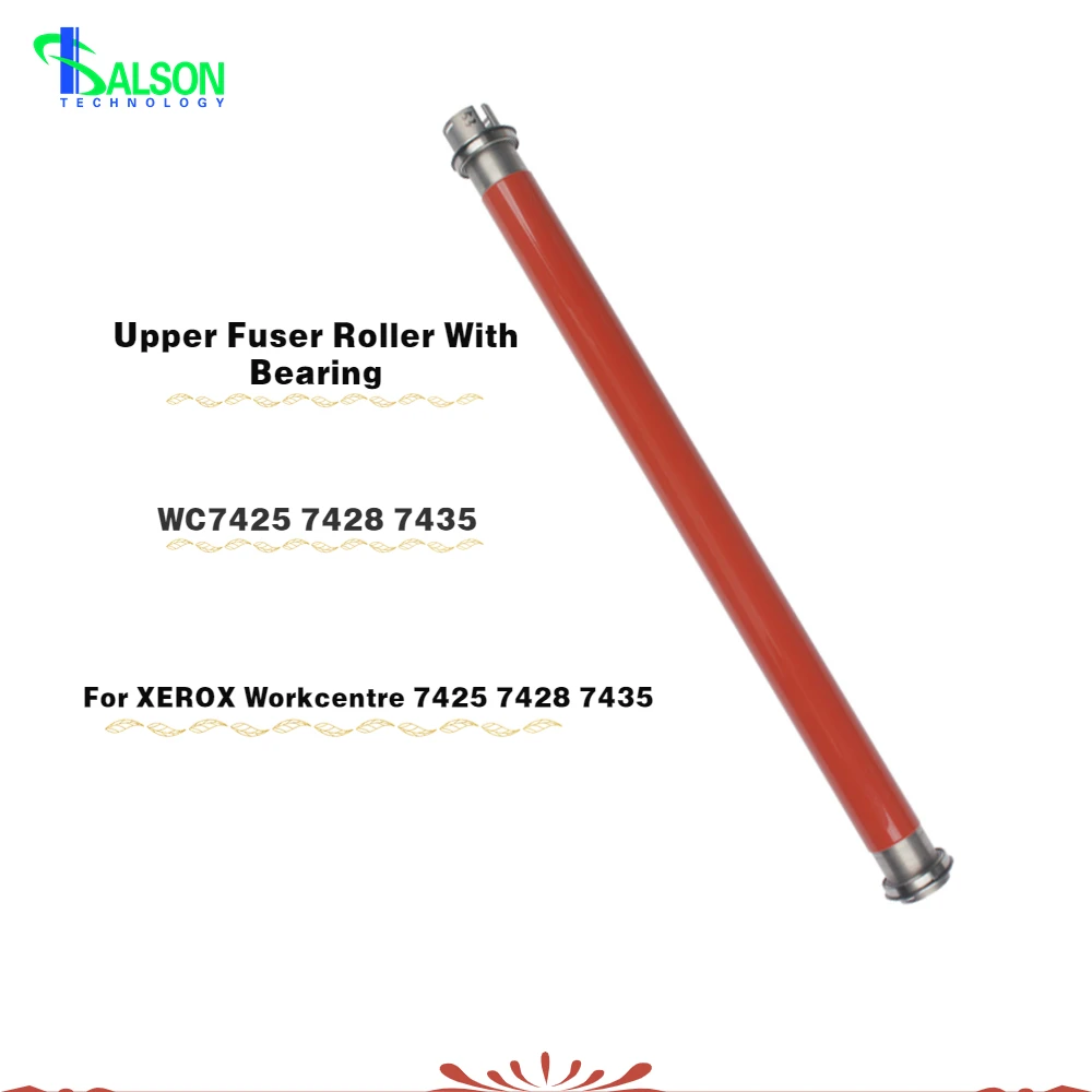 

Upper Roller With Bearing For Workcentre 7425 7428 7435 Fuser Roller