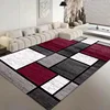 Modern Stripe Pattern Decorative Rug for Living Room Big Size Home Bedroom Decor Carpet Easy Cleaning Lounge Sofa Side Floor Mat 5