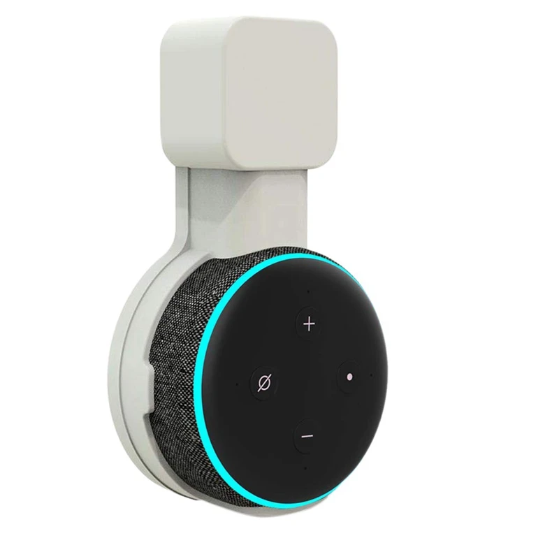 Presa Supporto Per Montaggio A Parete Supporto Per Supporto Staffa Audio Intelligente Spina Invisibile Per Echo Dot 3,Amazon Echot Dot 3