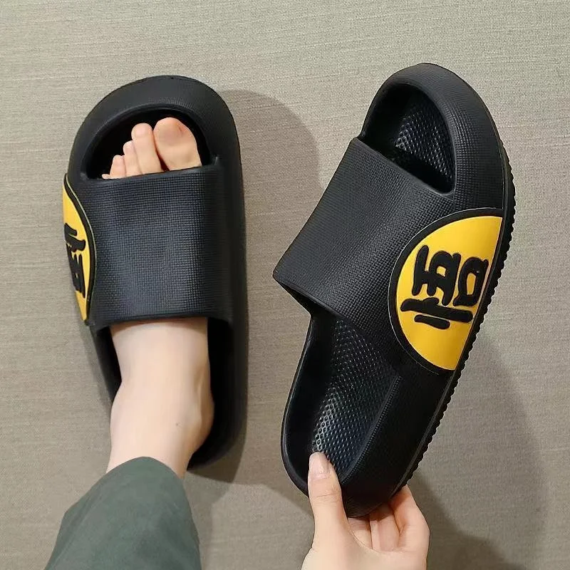

Men's Summer Slippers To Wear Home Non-slip Cute Thick Bottom Men's Sandals Summer Outdoor Zapatos De Hombre Shoes for Men