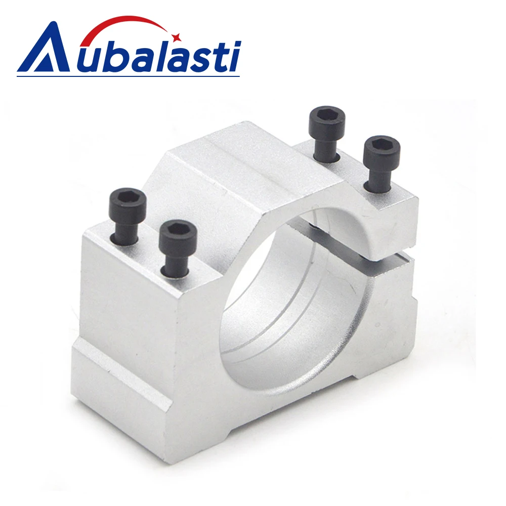 CNC Router Machine Spindle Clamp Diameter 48mm 52mm Spindle Motor Clamp for 300w 400w 500w 600w Motor Mounts Bracket spindle clamp holder